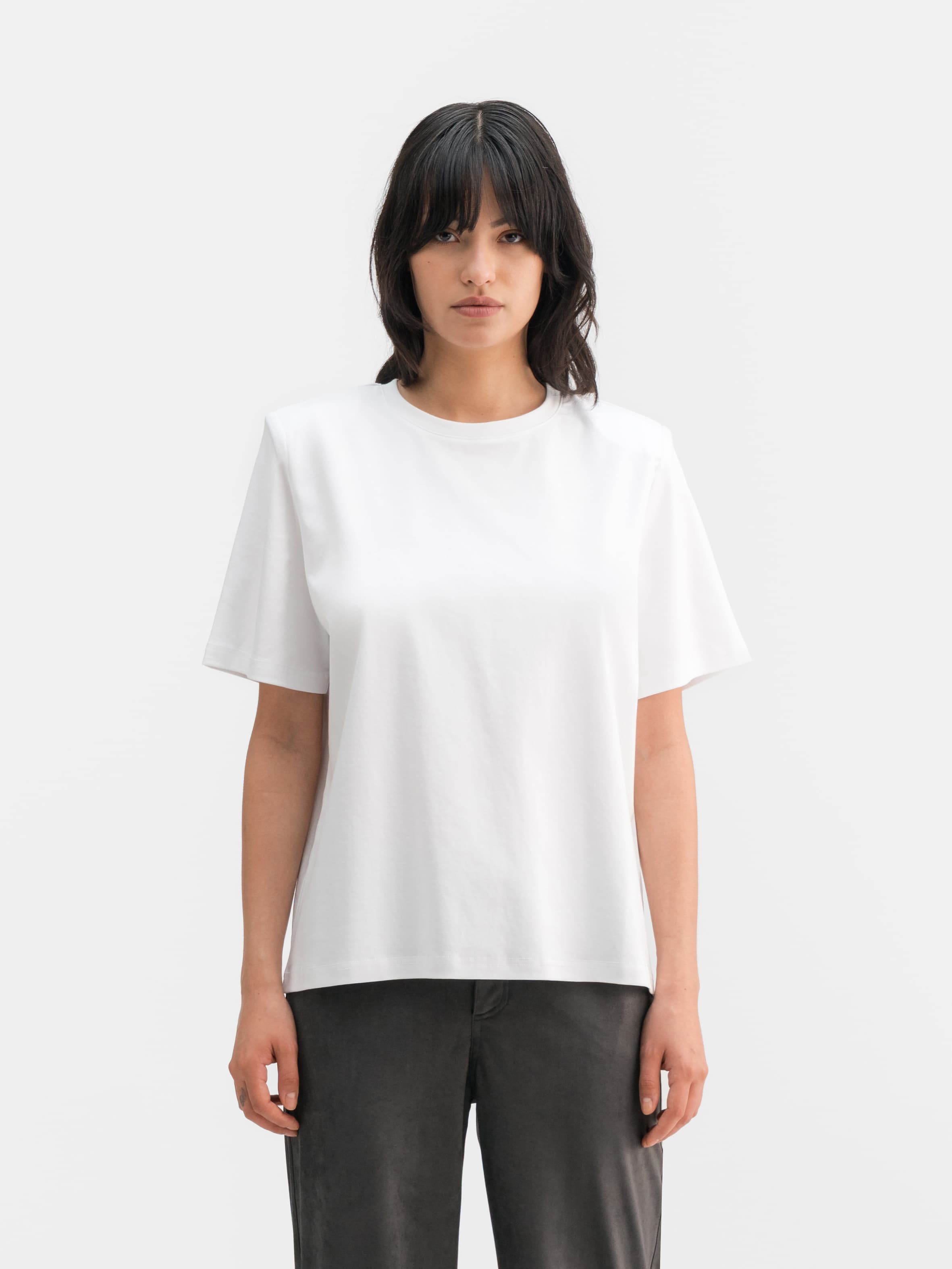 Okaya cotton tee white