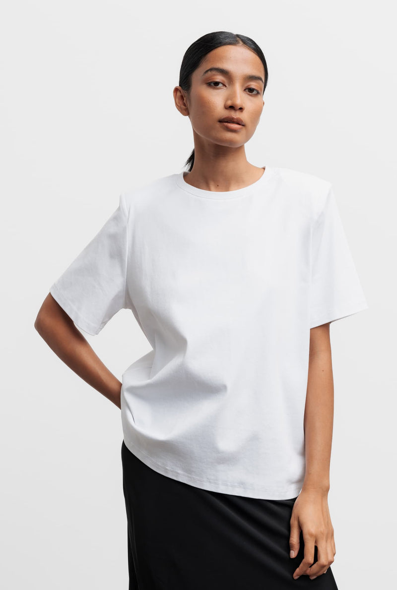 Okaya cotton tee white