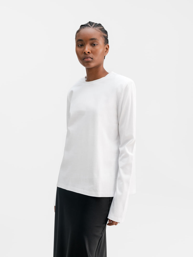 Onyx LS tee white