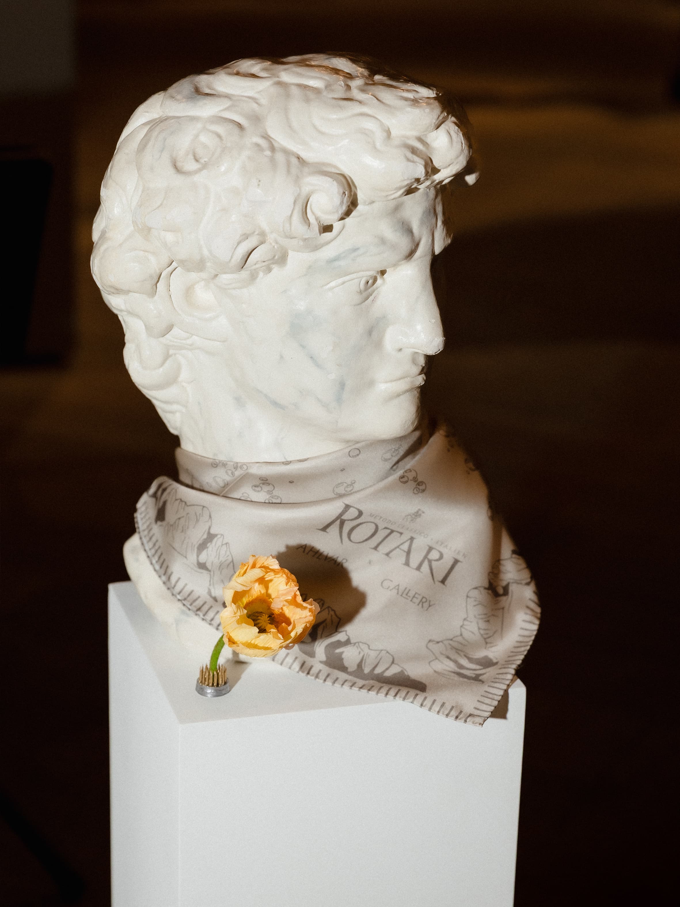 Ahlvar Gallery x Rotari silk scarf