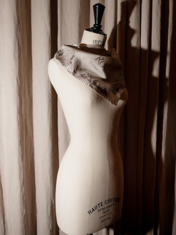 Ahlvar Gallery x Rotari silk scarf