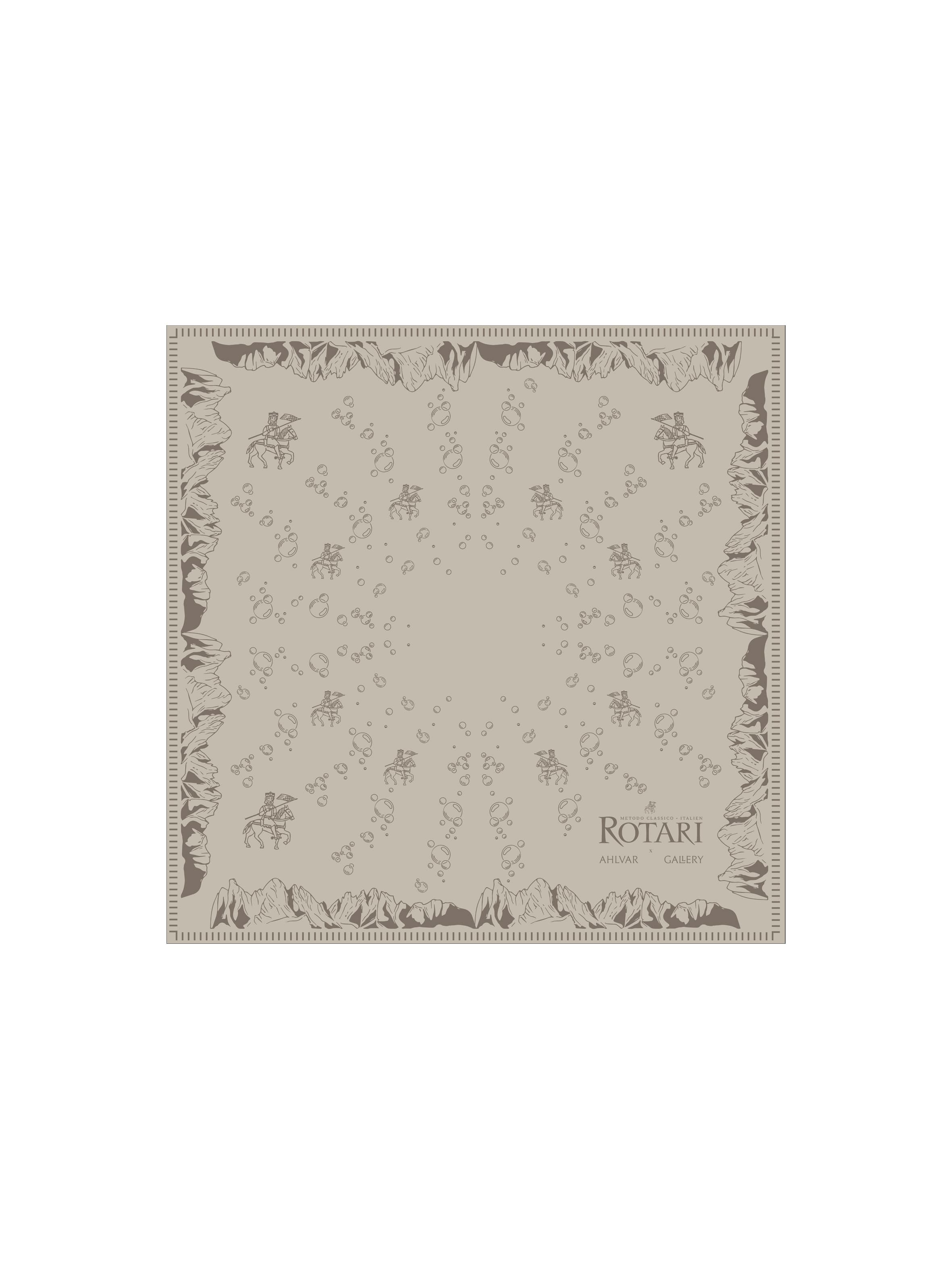 Ahlvar Gallery x Rotari silk scarf