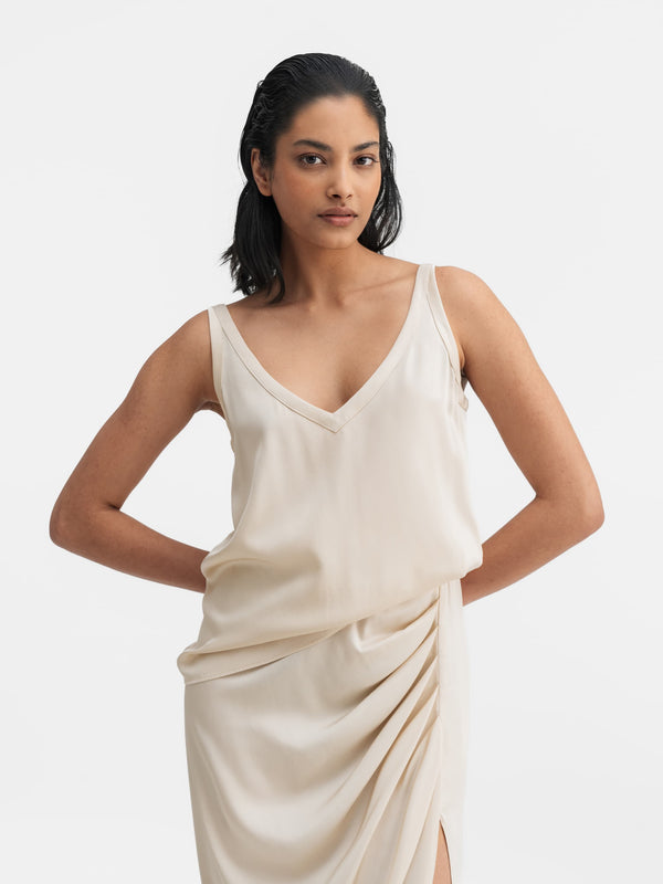 Shin silk tank cream