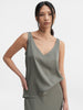 Shin silk tank light military