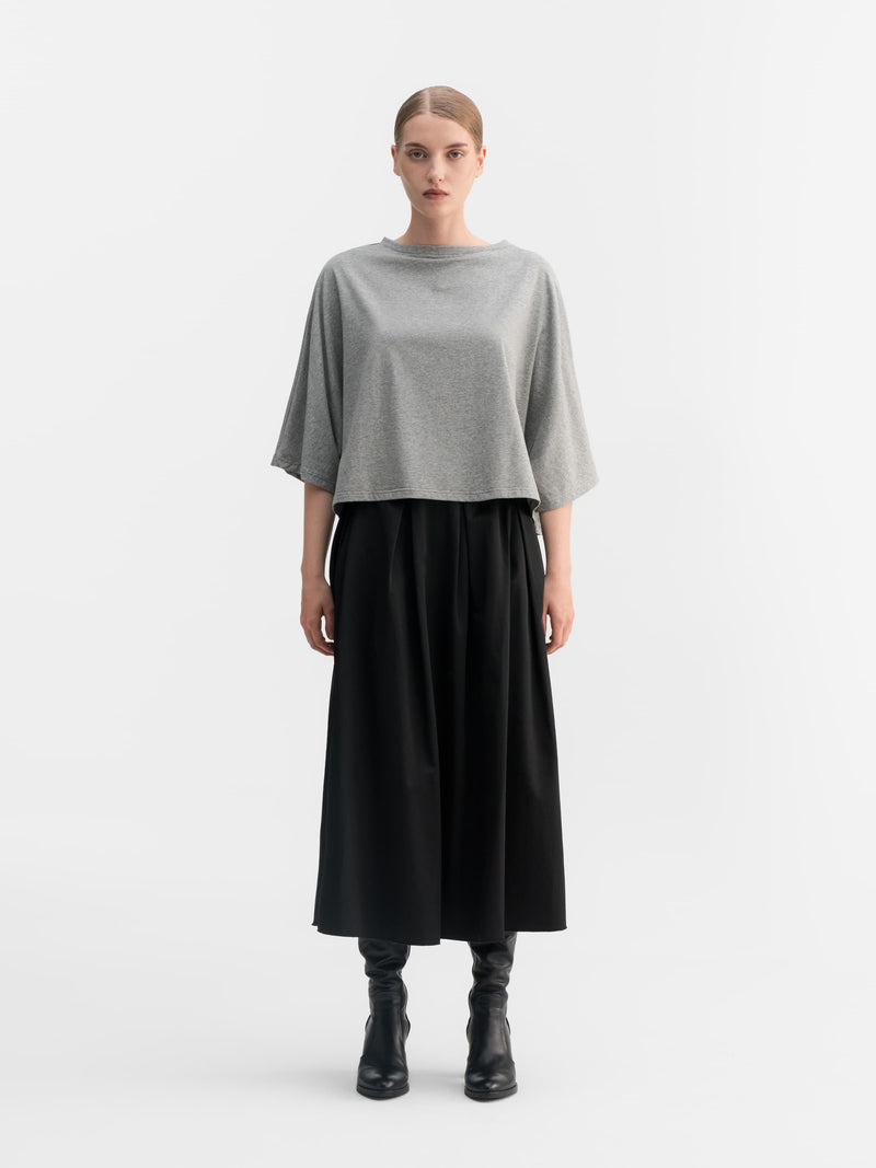 Thea jersey tee grey melange