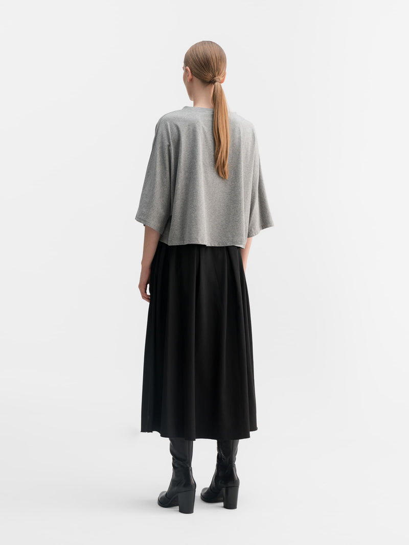 Thea jersey tee grey melange