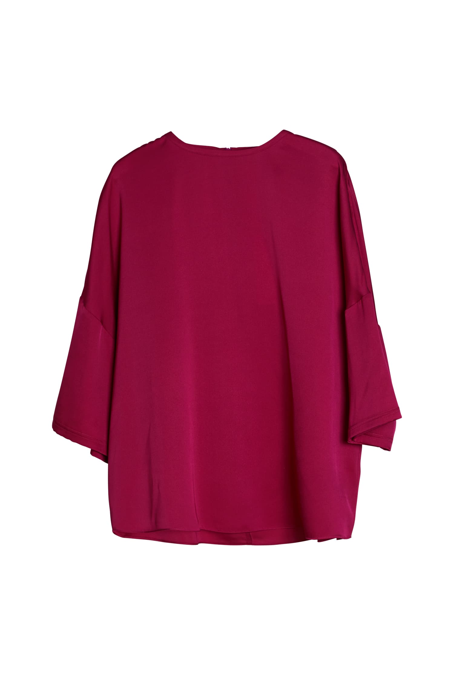Thess silk tee raspberry