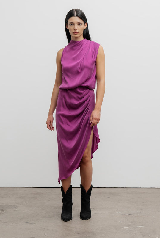 Tilda dress light berry