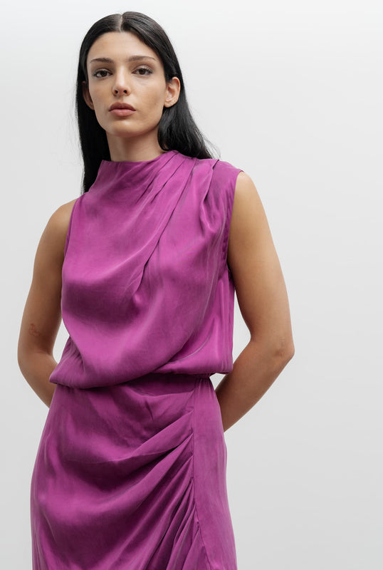Tilda dress light berry