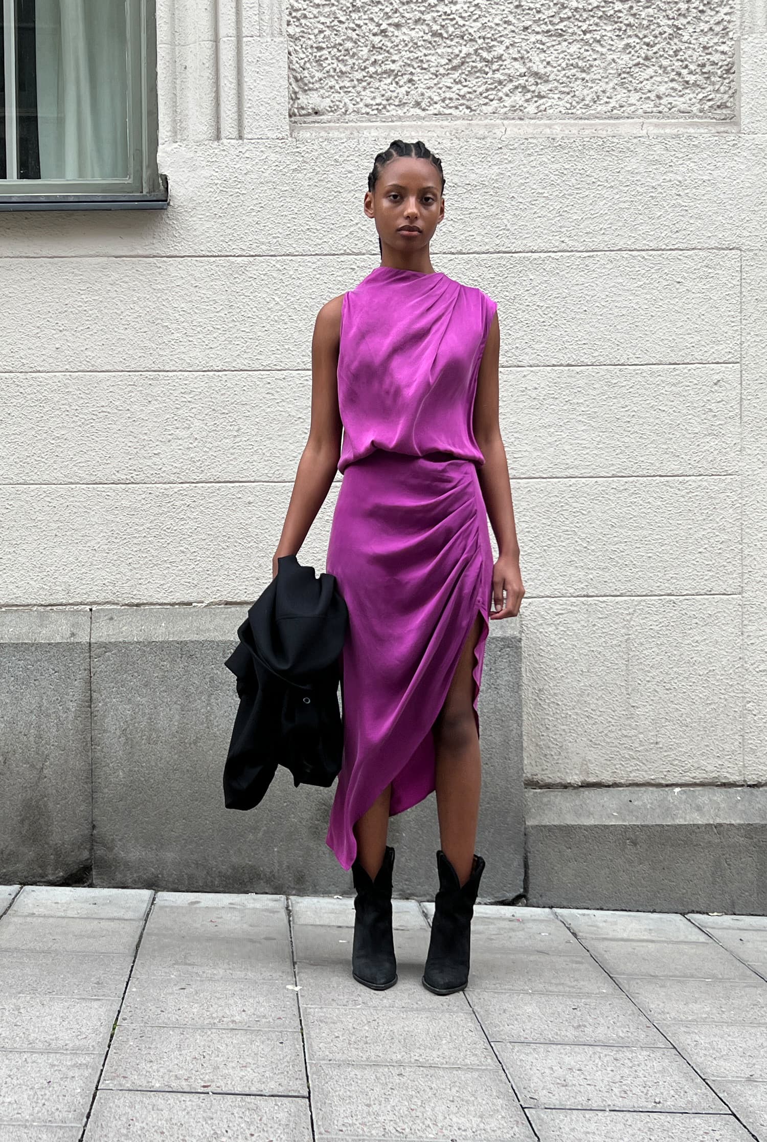 Tilda dress light berry