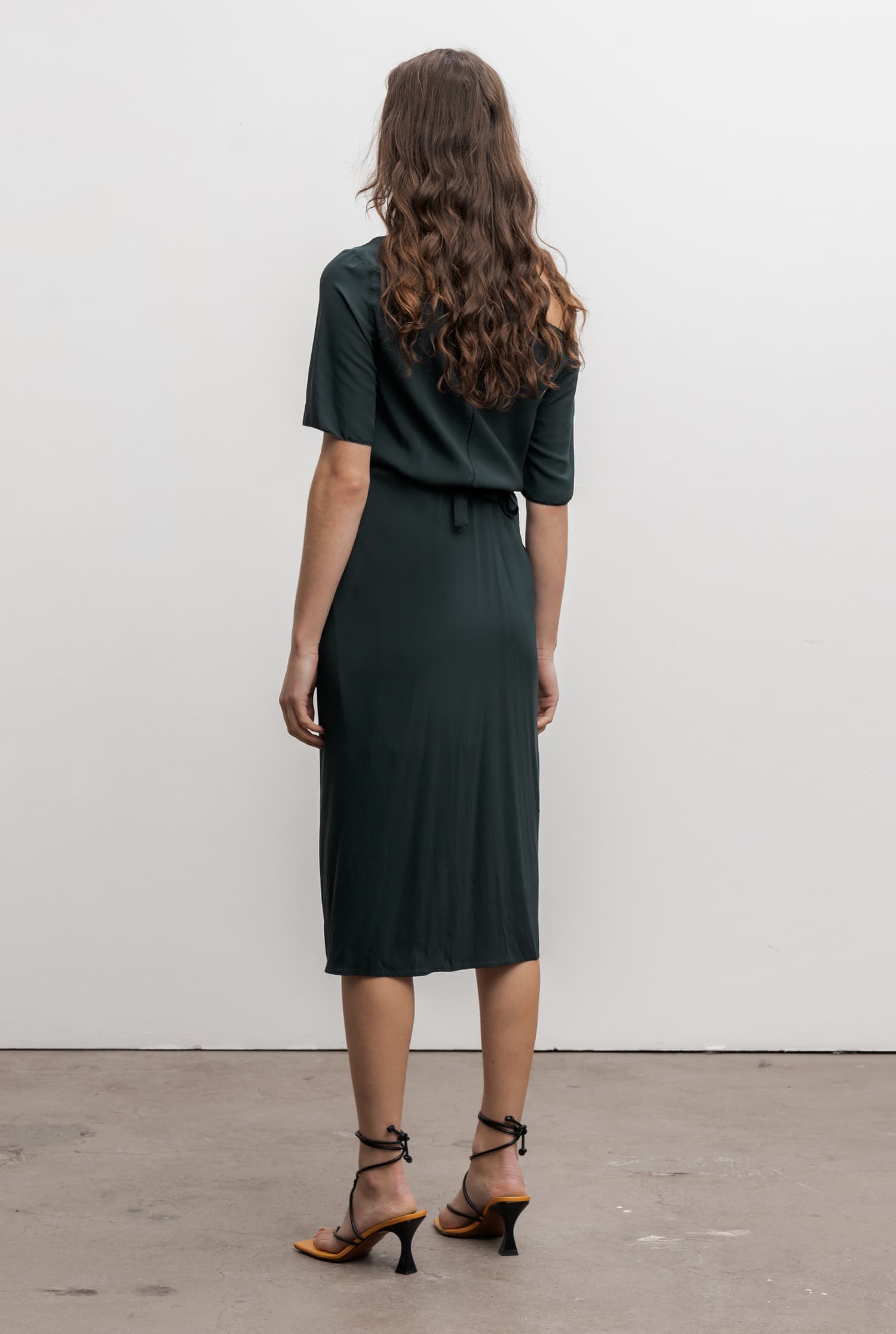 Chima dress deep forest