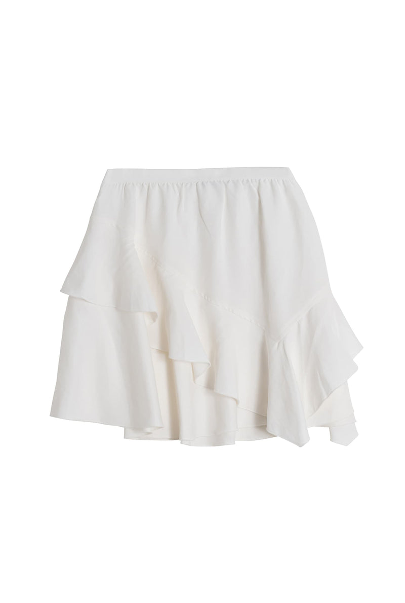 Nelly linen skirt off-white