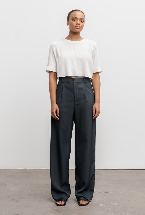 Noma trousers blue grey